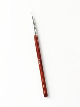 Кисть Nail Art для дизайна "волосок" 9 мм, красное дерево