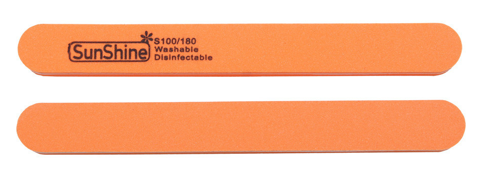 Пилка SunShine д/шлифовки прямая оранжевая 100/180 - фото 1 - id-p101193235