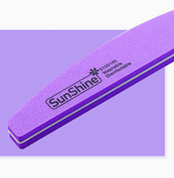 Пилка SunShine д/шлифовки фигурная луна фиолетовая 100/180
