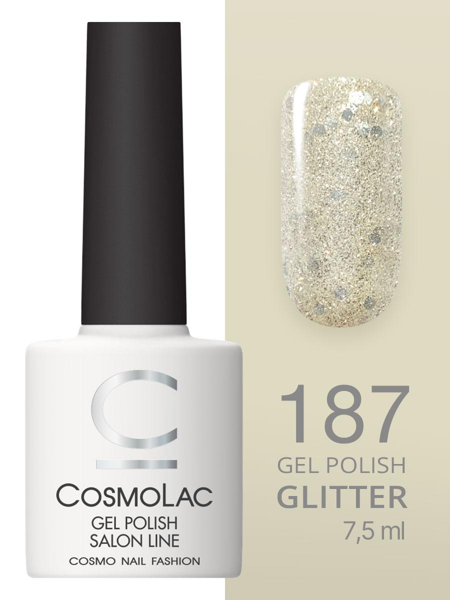 Cosmolac Гель-лак/Gel polish №187 Звезды на ладонях 7,5 мл