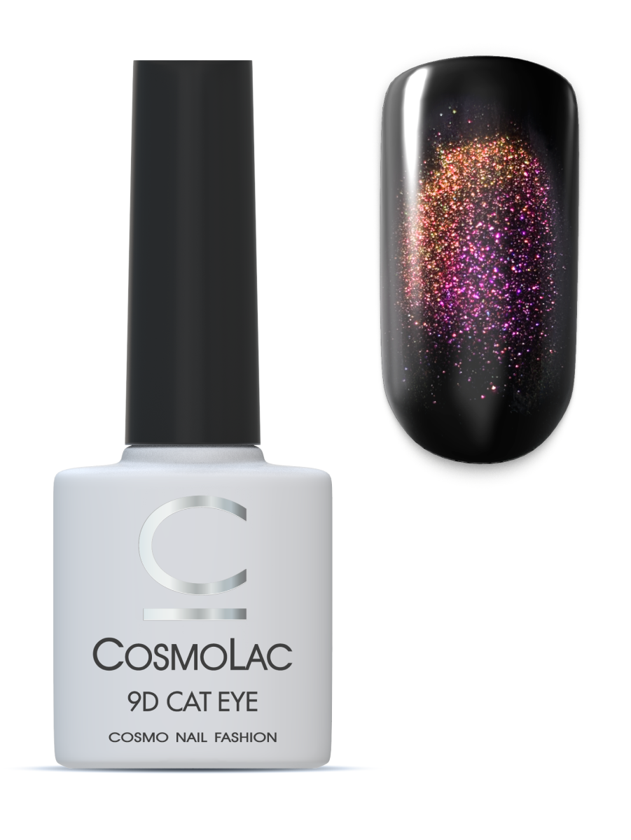 CosmoLac 9D Гель-лак Кошачий глаз/9D Cat Eye №2 7,5 мл