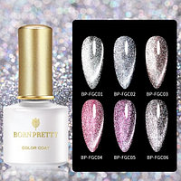 Гель-лак Born Pretty светоотражающий кошачий глаз "Holo Reflective Glitter cat" 52004-04, 6 мл