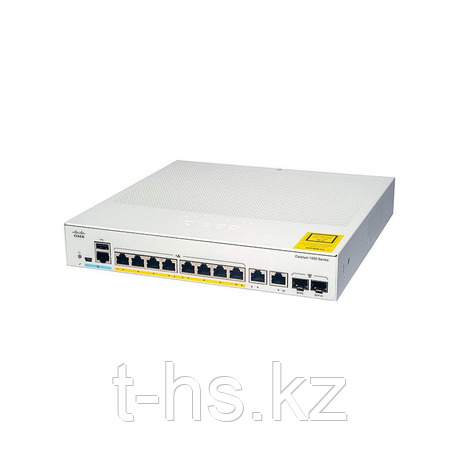 Управляемый коммутатор Cisco Catalyst C1000-8T-E-2G-L Catalyst 1000-8T-E-2G-L - 8 портов Ethernet