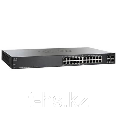 Управляемый коммутатор Cisco Small Business Smart SG200-26FP - 24 порта PoE Ethernet