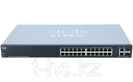 Управляемый коммутатор Cisco Small Business Smart Plus SG220-26P - 4 порта POE + Ethernet и 20 портов POE Ethe - фото 1 - id-p101194574