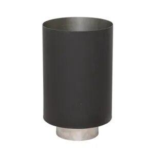 Стакан LAVA конструкционная сталь 0,7 мм/нержавейка 1 мм черный Д120/200; 8000; 8300