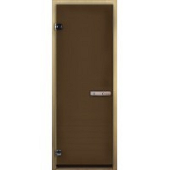 Дверь ЭКОНОМ Бронза 0,69x1,89м коробка сосна 6 мм - фото 1 - id-p101194802