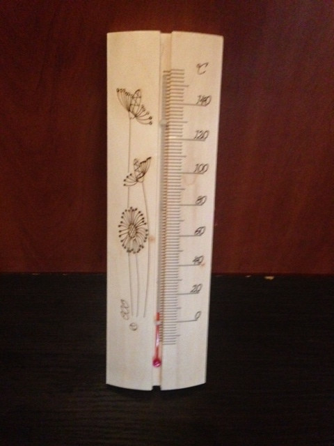 Термометр для бани и сауны полукруглый ТСС-4 в картоне