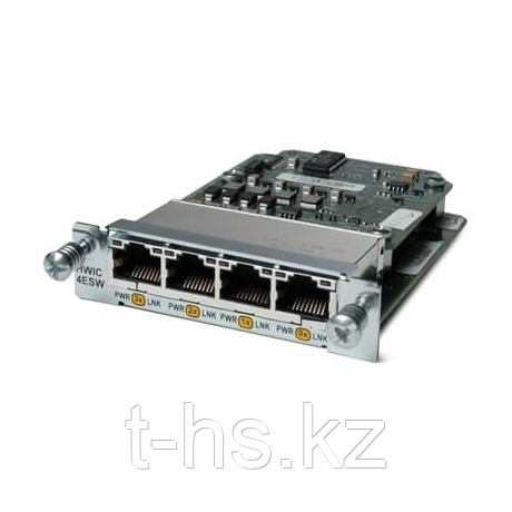 Cisco 4-портовый EtherSwitch HWIC с питанием через Ethernet - фото 1 - id-p101195727