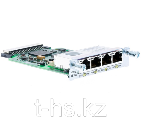 4-портовый коммутатор Ethernet HWIC Cisco 10/100