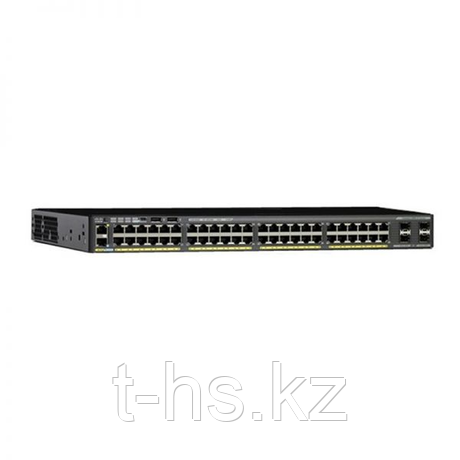 Управляемый коммутатор C1-C2960X-48FPS-L Cisco ONE Catalyst 2960X-48FPS-L - 48 портов PoE + Ethernet и 4 гигаб