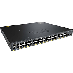 C1-C2960X-48LPD-L Cisco Catalyst 2960-X 48 гигабайт PoE 370 Вт, 2 x 10G SFPP LAN база.