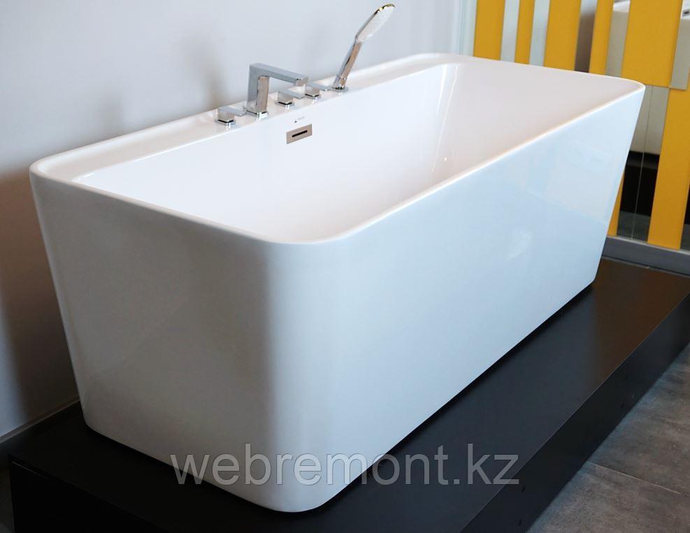 Акриловая ванна TANGO A-CR 1700*750*600 + смеситель хром 5 отв. - фото 1 - id-p101197329