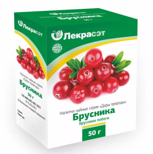 Брусника, лист, 25 г
