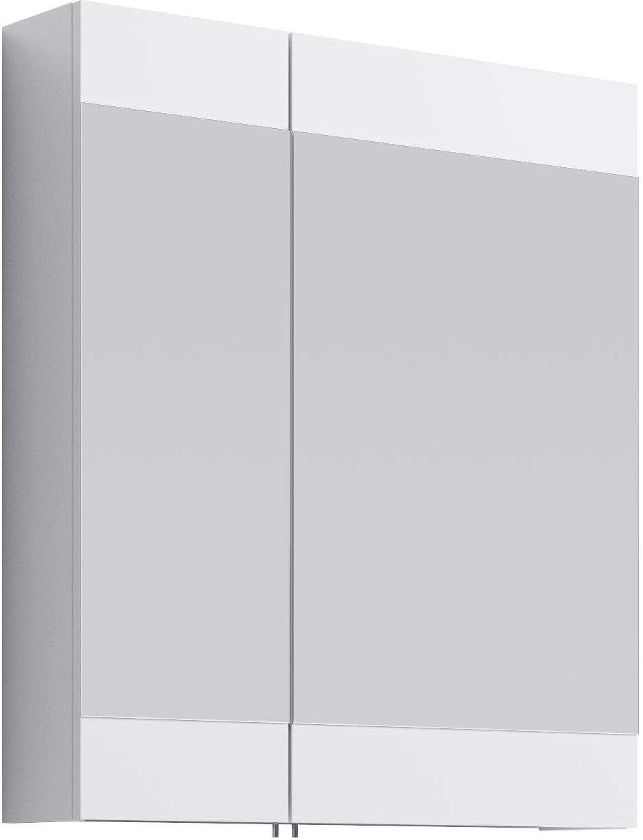"Бриг"шкаф-зеркало, цвет белый, Br.04.07/W, ТМ «AQWELLA»
