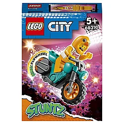 Конструктор LEGO City Stuntz Трюковый мотоцикл с цыплёнком