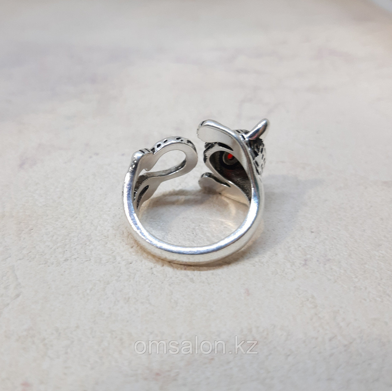Кольцо Кошка, серебро 925 - фото 4 - id-p101212853