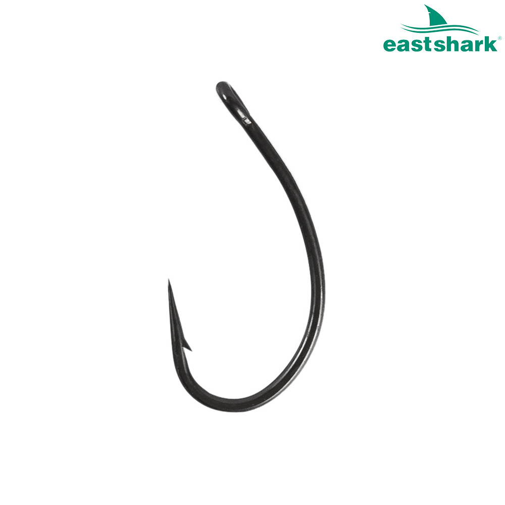 Крючки тефлон EastShark CURVE SHANK №6 (уп.10шт.) - фото 2 - id-p101126578