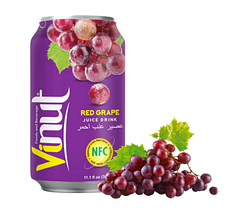 Напиток Vinut Red Grape Juice Красный виноград 330ml (24шт-упак)