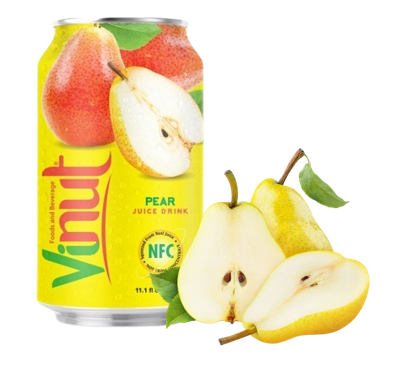Напиток Vinut Pear Juice Груша 330ml (24шт-упак) / Вьетнам