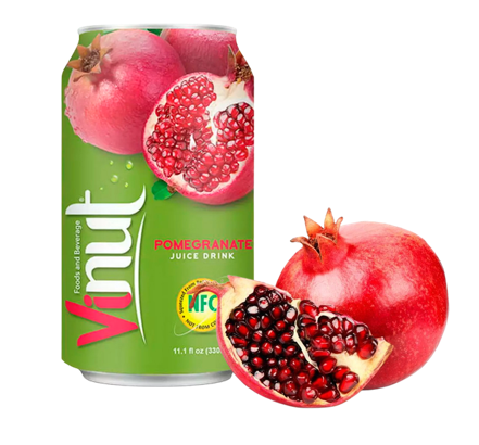 Напиток Vinut Pomegranate Juice Гранат 330ml (24шт-упак)
