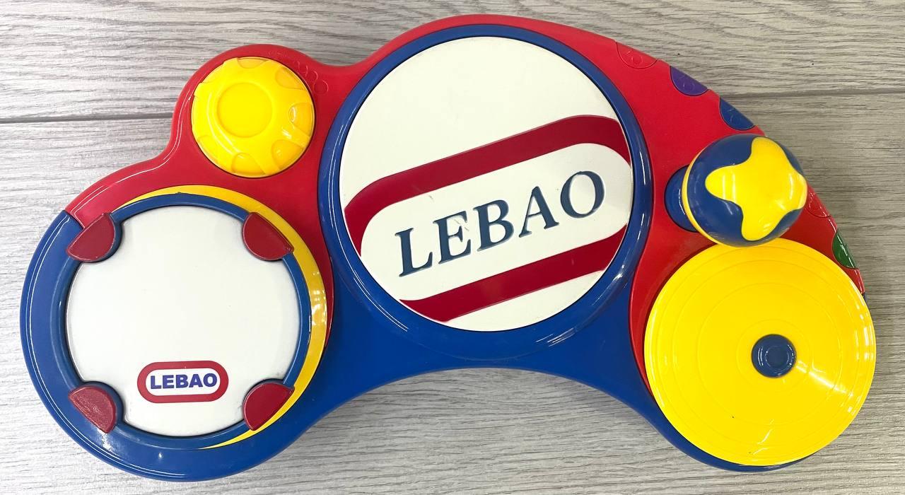 Lebao Игрушечный барабан, настоящий диджей ( в пакете)