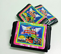 Картридж для Sega Mega Drive 4 in1 в ассортименте