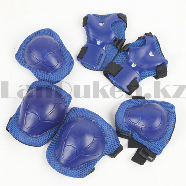 Детский набор спортивной защиты "Sports helmet" (синий)