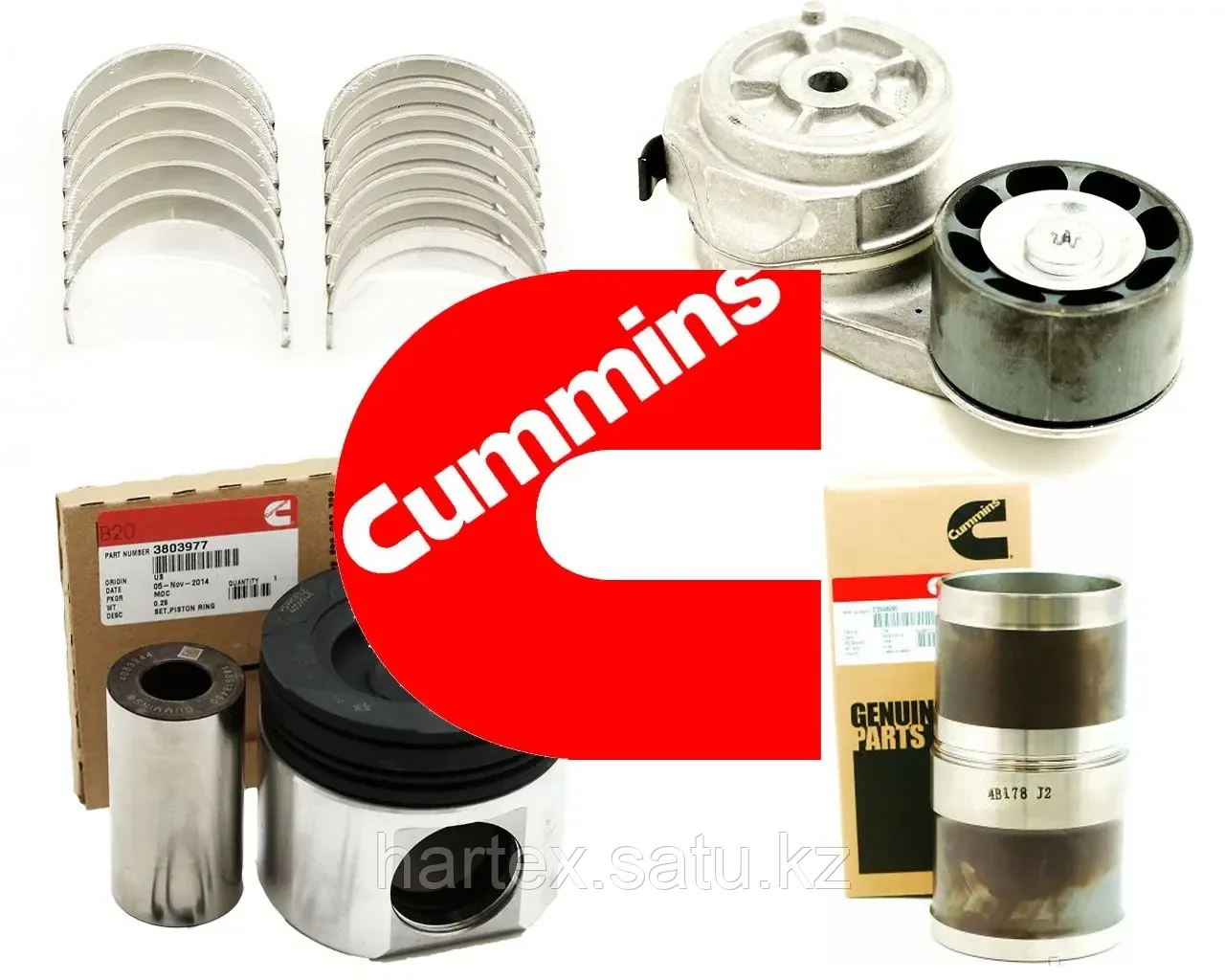 Натяжитель ремня Cummins QSM11 (ISM11, M11, ISM-11, M-11) 4299053 (2871294, 4920105, 3691280) - фото 1 - id-p101234504