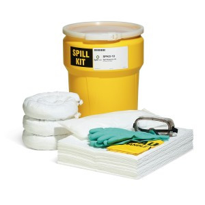 Набор для ликвидации разливов нефти и нефтепродуктов Oil-Only 10-Gallon Spill Kit - фото 1 - id-p101242627