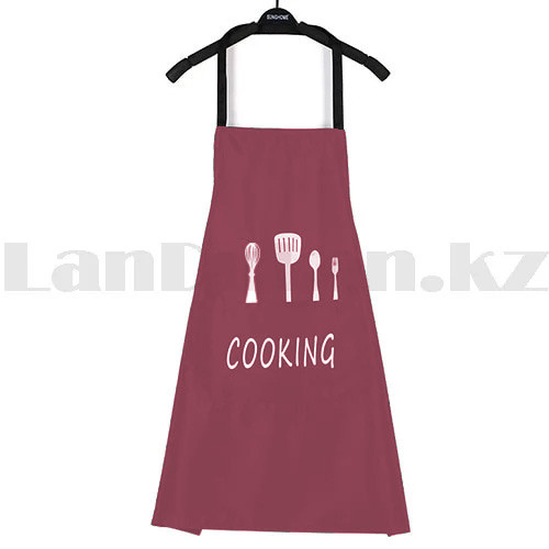 Фартук водонепроницаемый с кармашками Cooking розовый - фото 5 - id-p101242700