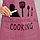 Фартук водонепроницаемый с кармашками Cooking розовый, фото 7