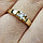 Золотое кольцо с бриллиантом 0.11Сt VS1/L, VG - Cut, фото 5