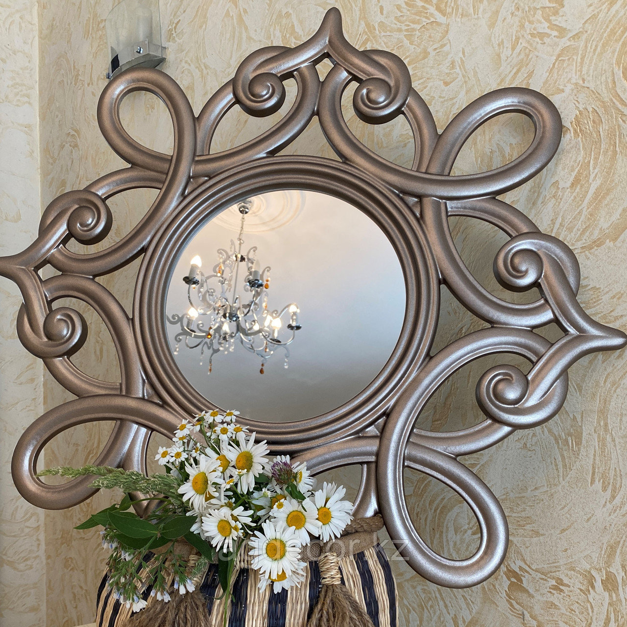Зеркало Luxury Серебристый - фото 1 - id-p101277551