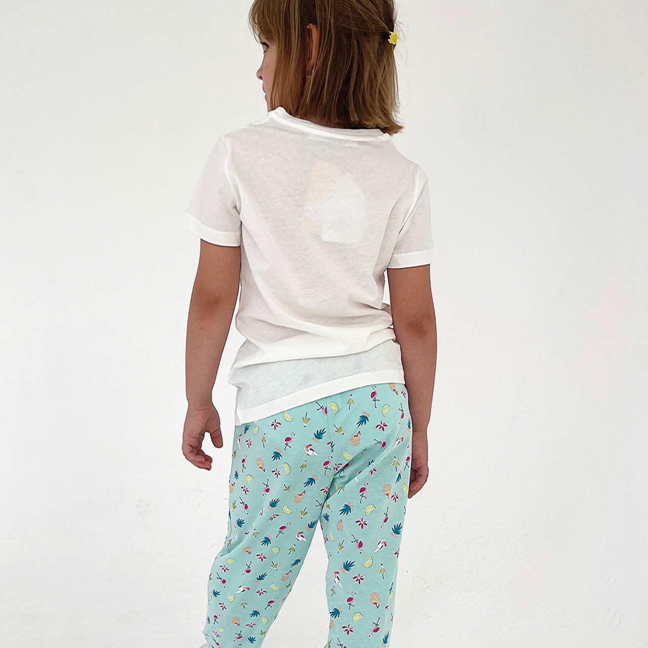 Пижама детская девичья 4/104 см, Кремовый - фото 5 - id-p88144787