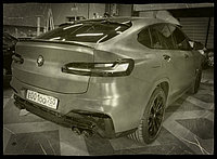 Спойлер на крышку багажника "X4M" (пластик) для BMW X4 G02 / F98 2018-..., фото 1