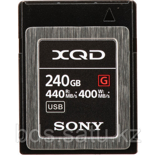 Карта памяти Sony Professional XQD G-Series 240GB (440/400 MB/s, QD-G240F)