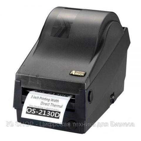 Принтер этикеток Argox OS-2130D (203dpi, черный, 77 мм, 104мм/с, USB, RS-232)