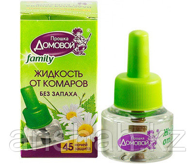 Жидкость от комаров 45 ночей Домовой Family (50 шт)