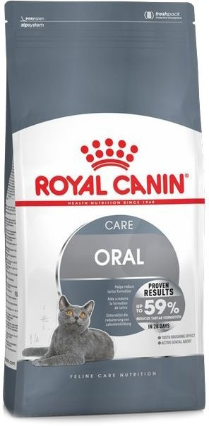 Royal Canin Oral Care 8кг Сухой корм для кошек для профилактики образования зубного камня