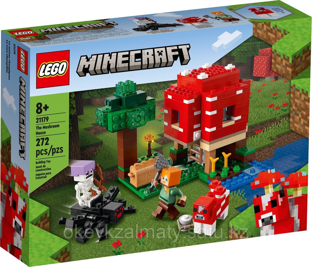 LEGO Minecraft: Грибной дом 21179