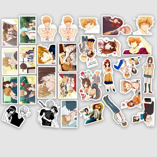 Упаковка стикеров [Аниме Волчица и чёрный принц] 29шт (id 101284977)