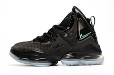 Баскетбольные кроссовки LeBron 19 "Black luminescent", фото 2