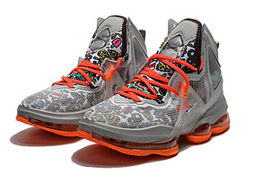 Баскетбольные кроссовки LeBron 19 "Grey", фото 2