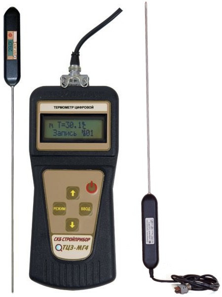 Термометры цифровые зондовые ТЦЗ-МГ4.03