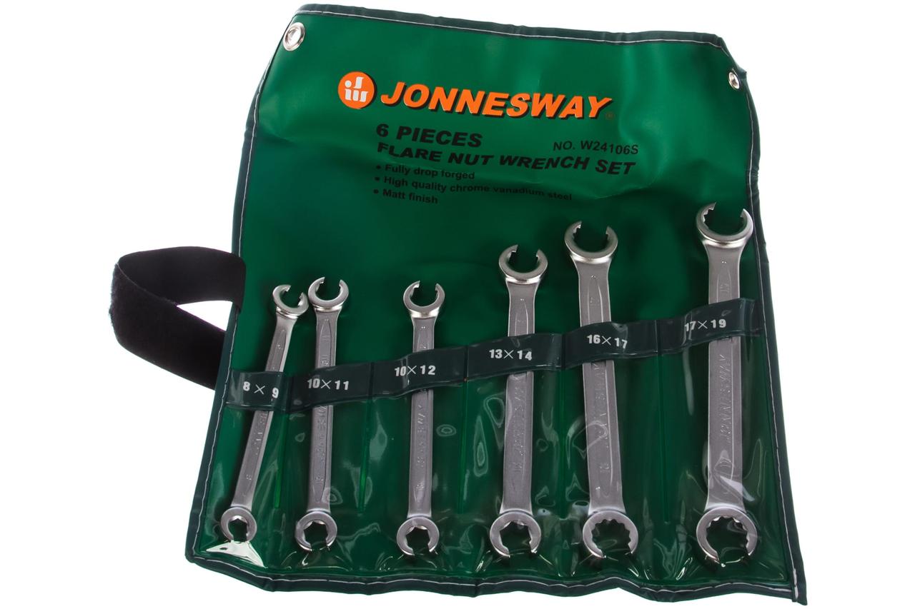 Набор ключей гаечных разрезных в сумке, 8-19 мм, 6 предметов W24106S