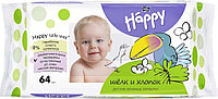Bella baby Happy Влажные салфетки для детей №64 Шелк и хлопок
