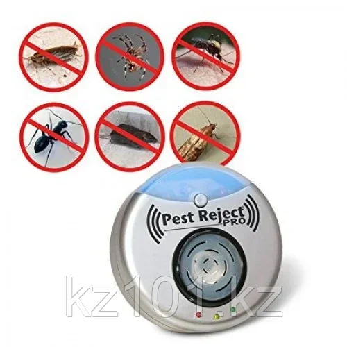 Отпугиватель грызунов и насекомых Pest Reject Pro (ультразвуковой + электромагнитный)
