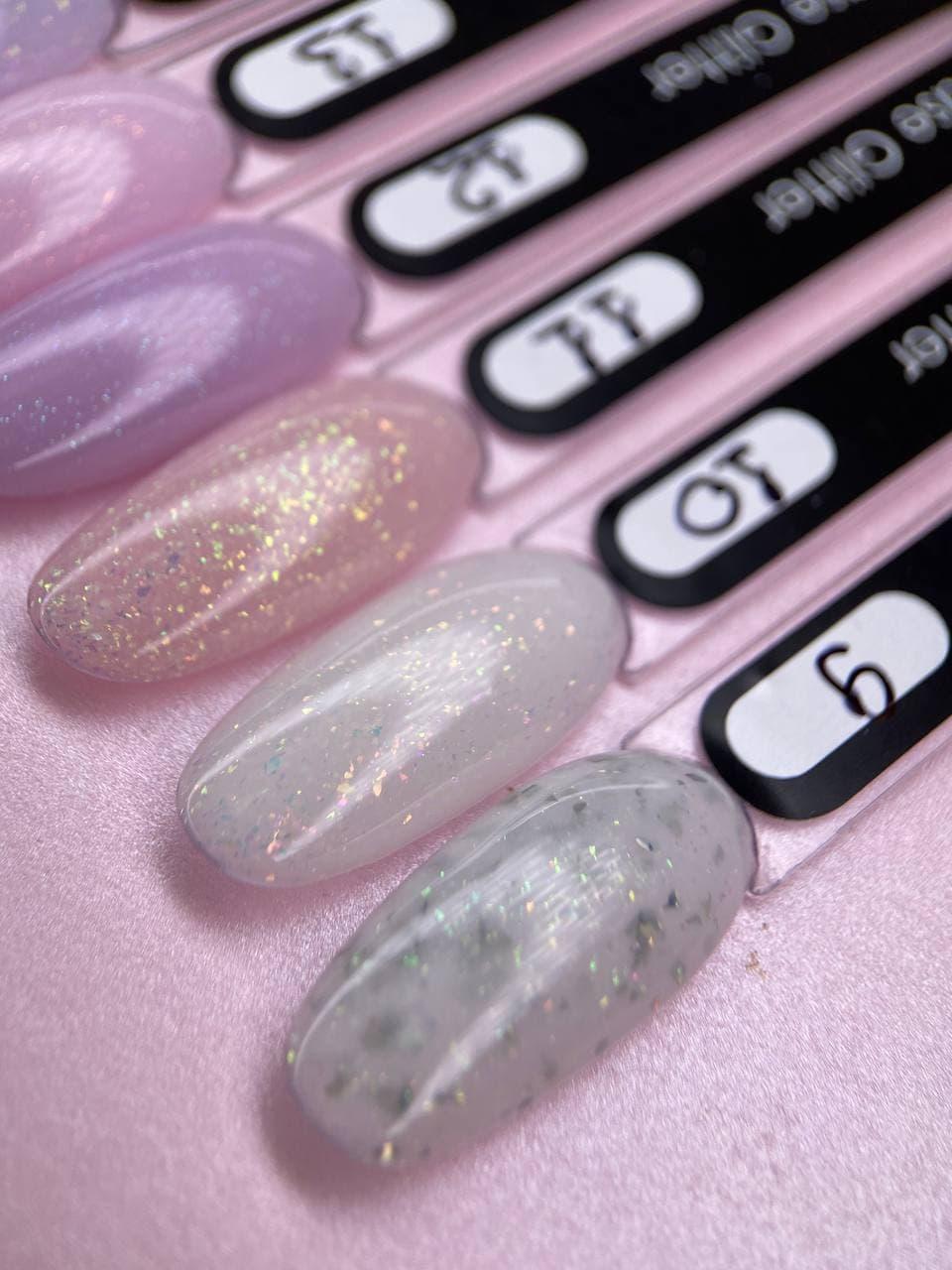 Grattol Rubber Base Glitter 10