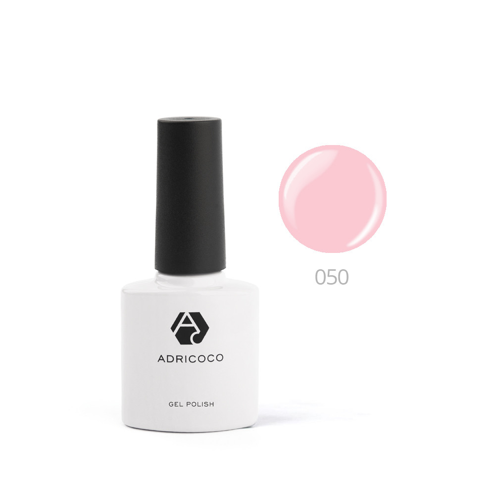 Цветной гель-лак ADRICOCO №050 розовый фламинго (8 мл.) - фото 1 - id-p101318176